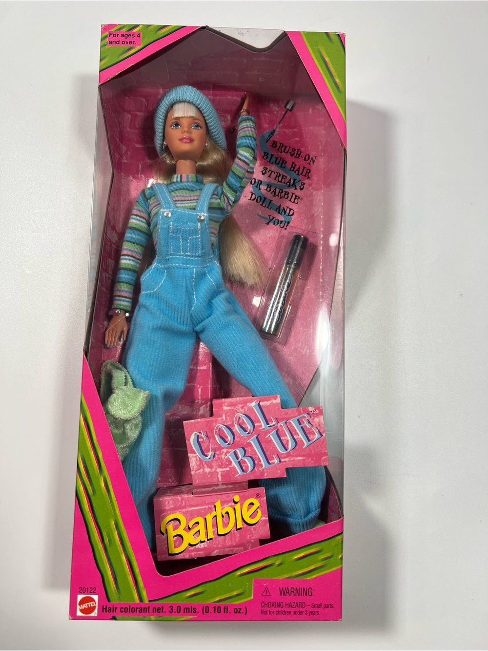 NIB 1997 Mattel Cool Blue Barbie 20122